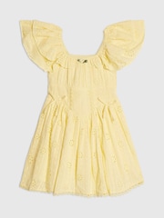 River Island Kleid mit Broderie-Rosetten - Bild 1 von 4