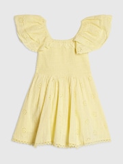River Island Kleid mit Broderie-Rosetten - Bild 2 von 4