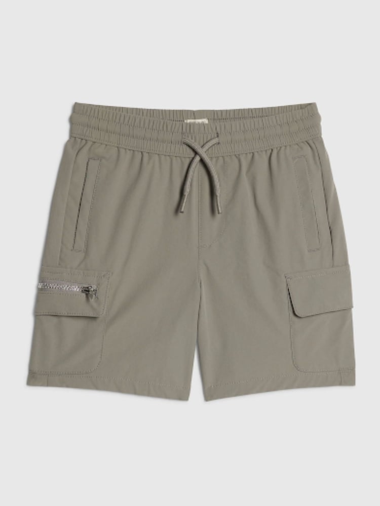 River Island Grey Zip Pocket Cargo Shorts - Image 1 of 1 River Island Grey Zip Pocket Cargo Shorts - Image 1 of 1