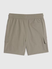 River Island Grey Zip Pocket Cargo Shorts - Image 2 of 4