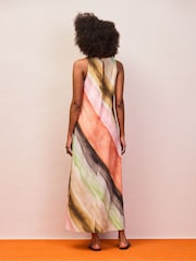 Κόκκινο/Πολυτελές - Ro&Zo Tie Dye Print Dress - Εικόνα 3 από 3
