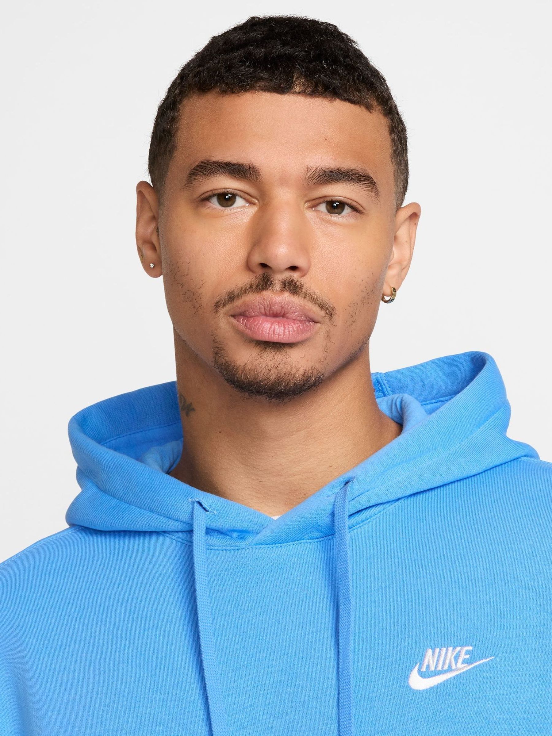 Buy Nike University Blue Club Pullover Hoodie from the Next UK online shop