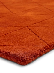 Think Rugs Terracotta Kasbah Modern Rug - Image 4 of 5