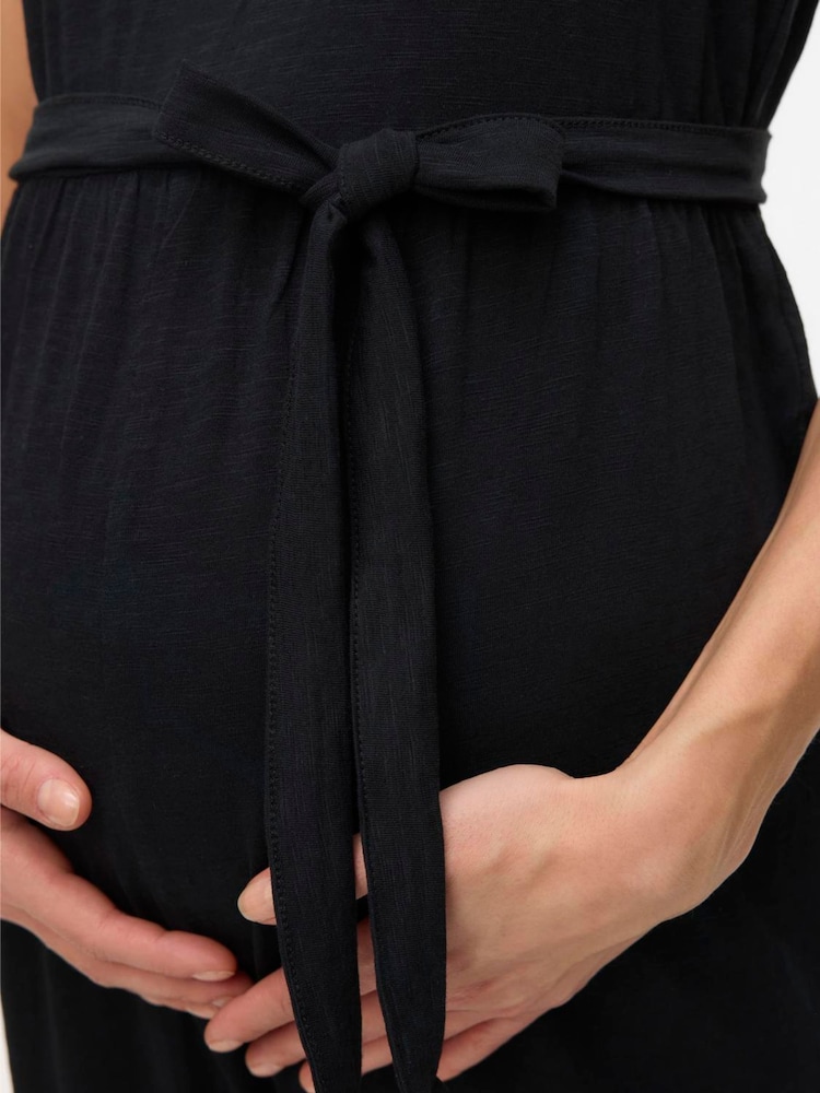 Mamalicious マタニティ＆授乳用ノースリーブVネックジャンプスーツ - 画像 4 / 4