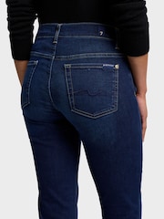 7 For All Mankind Jean skinny Roxanne indigo délavé - Image 3 sur 6
