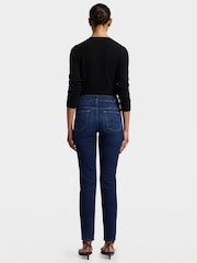 7 For All Mankind Jean skinny Roxanne indigo délavé - Image 4 sur 6