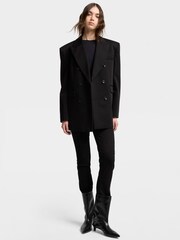 7 For All Mankind Roxanne Rinsed Black Skinny Jeans - Bild 6 von 7