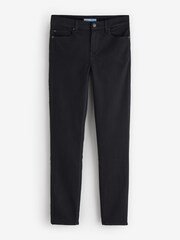 7 For All Mankind Roxanne Rinsed Black Skinny Jeans - Bild 7 von 7