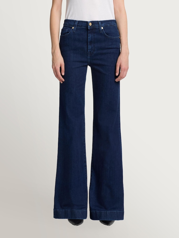 7 For All Mankind Modern Dojo Wide Leg Jeans - Imagen 1 de 6