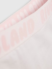 River Island White Strappy Crop Top & Briefs Set - Image 4 of 4