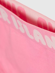 River Island Pink Strappy Crop Top & Briefs Set - Image 4 of 4
