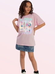 Brands In Pink K-Pop Band T-Shirt - Image 2 of 5