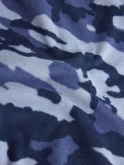Blue Camo Printed Cosy Fleece Pyjamas (3-16yrs) - Image 7 of 7
