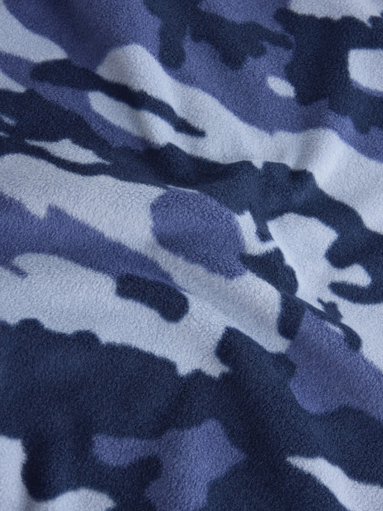 Blue Camo Printed Cosy Fleece Pyjamas (3-16yrs) - Image 7 of 7 Blue Camo Printed Cosy Fleece Pyjamas (3-16yrs) - Image 7 of 7