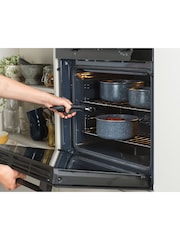 Russell Hobbs 4 Piece Blue Smart Clip Nf Stone Saucepans Set - Image 3 of 7