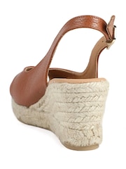 بني فاتح - حذاء إسبادريل Raquelle جلد من Jones Bootmaker - صورة 3 من 5