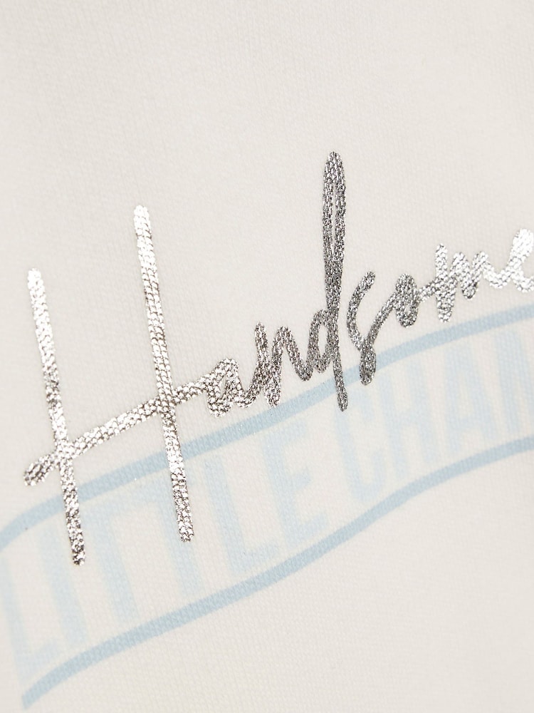 River Island Blue Jacquard Shacket & Joggers Set 3 Piece - Image 5 of 5 River Island Blue Jacquard Shacket & Joggers Set 3 Piece - Image 5 of 5