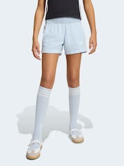 adidas originals Blue Waffle Texture Shorts - Image 1 of 6