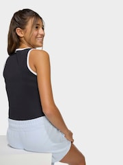 adidas originals Blue Waffle Texture Shorts - Image 5 of 6