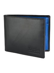 Loake Black Leather Wallet - Image 1 of 2