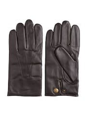 Loake Brown Leather Gloves - Image 1 of 2