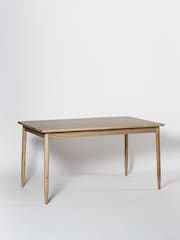 Swoon Light Brown Maltby Mango Wood Six To Eight Seater Dining Table - Image 4 of 6