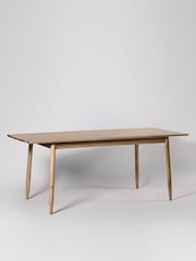 Swoon Light Brown Maltby Mango Wood Six To Eight Seater Dining Table - Image 5 of 6