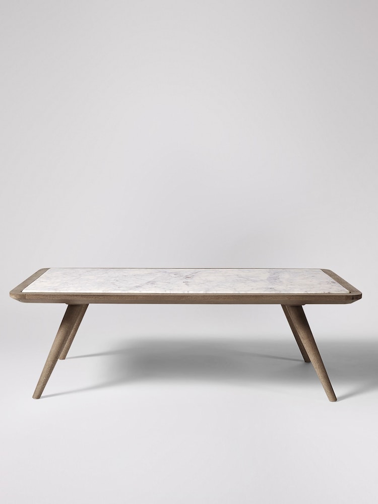 Swoon Grey Lilleby Mango Wood Coffee Table - Image 1 of 6