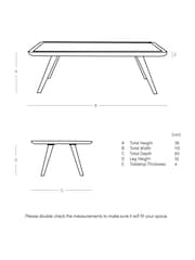 Swoon Grey Lilleby Mango Wood Coffee Table - Image 3 of 6