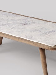 Swoon Grey Lilleby Mango Wood Coffee Table - Image 5 of 6