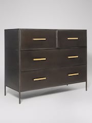 Swoon Black Stepney Four-Drawer Chest Of Drawers - Image 4 of 6