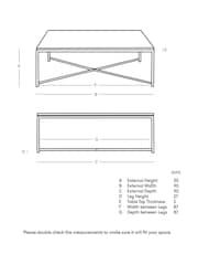 Swoon White Kir Marble Coffee Table - Image 6 of 7
