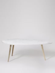 Swoon White Kitson Marble Coffee Table - Image 2 of 7