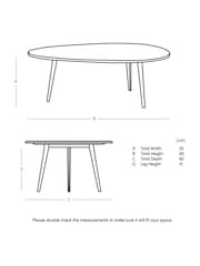 Swoon White Kitson Marble Coffee Table - Image 4 of 7