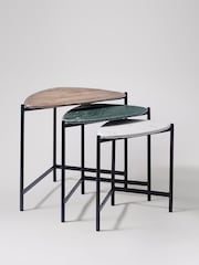 Swoon Black Lapis Side Table - Image 2 of 6