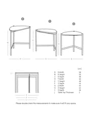 Swoon Black Lapis Side Table - Image 7 of 7