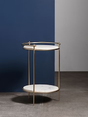 Swoon Brass Cartizze Side Table - Image 1 of 6