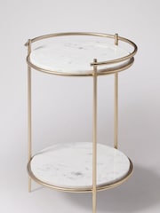 Swoon Brass Cartizze Side Table - Image 4 of 6