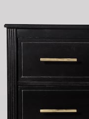 Swoon Black Claudine Mango Wood Eight-Drawer Chest Of Drawers - Image 7 of 7