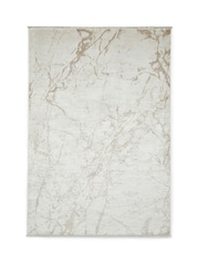 Think Rugs Cream Mirage MR15 Modern Abstract Rug - Image 3 of 6