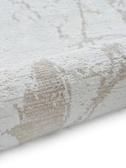 Think Rugs Cream Mirage MR15 Modern Abstract Rug - Image 6 of 6