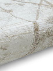 Think Rugs Cream Mirage MR26 Modern Abstract Rug - Image 6 of 6