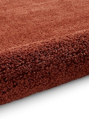 Think Rugs Terracotta Sierra 9000 Plain Shaggy Rug - Image 6 of 6