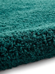 Think Rugs Jewel Green Sierra 9000 Plain Shaggy Rug - Image 6 of 6