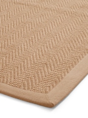 Think Rugs Portland Jute Border Rug - תמונה 5 מתוך 6