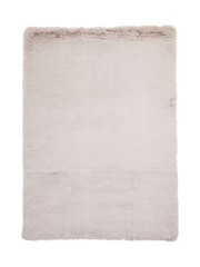 Think Rugs Silver Super Teddy Plain Shaggy Rug - Image 3 of 6