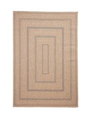 Think Rugs Black Nomad 5021 Modern Outdoor Rug - Image 3 of 6