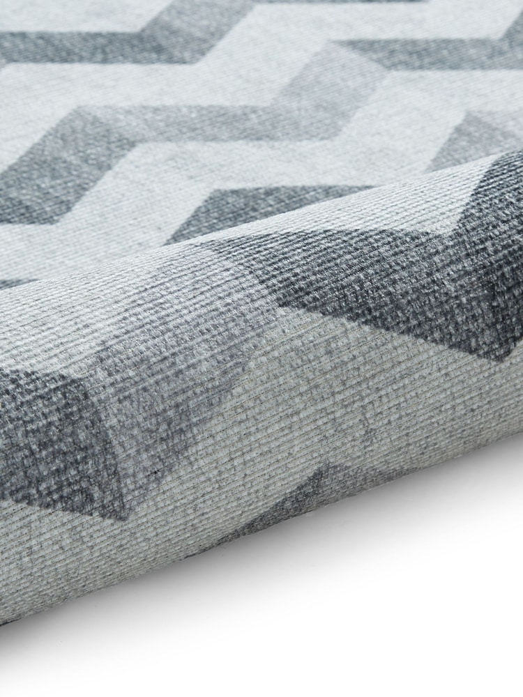 Think Rugs Grey Coral H1059 Modern Geometric Rug - Image 6 of 6 Think Rugs Grey Coral H1059 Modern Geometric Rug - Image 6 of 6