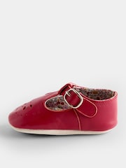 JoJo Maman Bébé Red Pram Shoes - Image 3 of 4