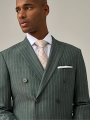 Rayas verdes - Skopes Levins Double Breasted Suit Jacket - Imagen 5 de 10